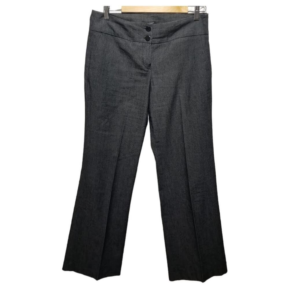Sandro Pant High Waist Wide Leg Black Dress Pants sz 8